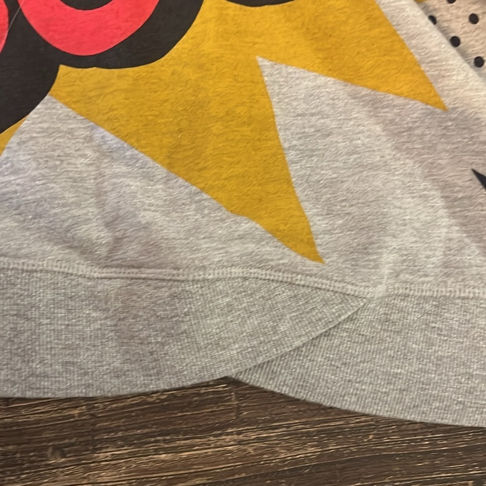 3.1 Phillip Lim Gray and Yellow Graphic Sweater - Picture 7 of 9